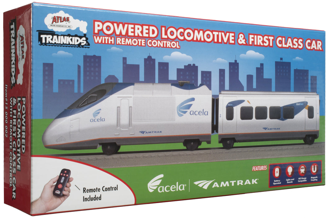 Atlas Trainkids Locomotive & Car Add-On Kit w/Remote
