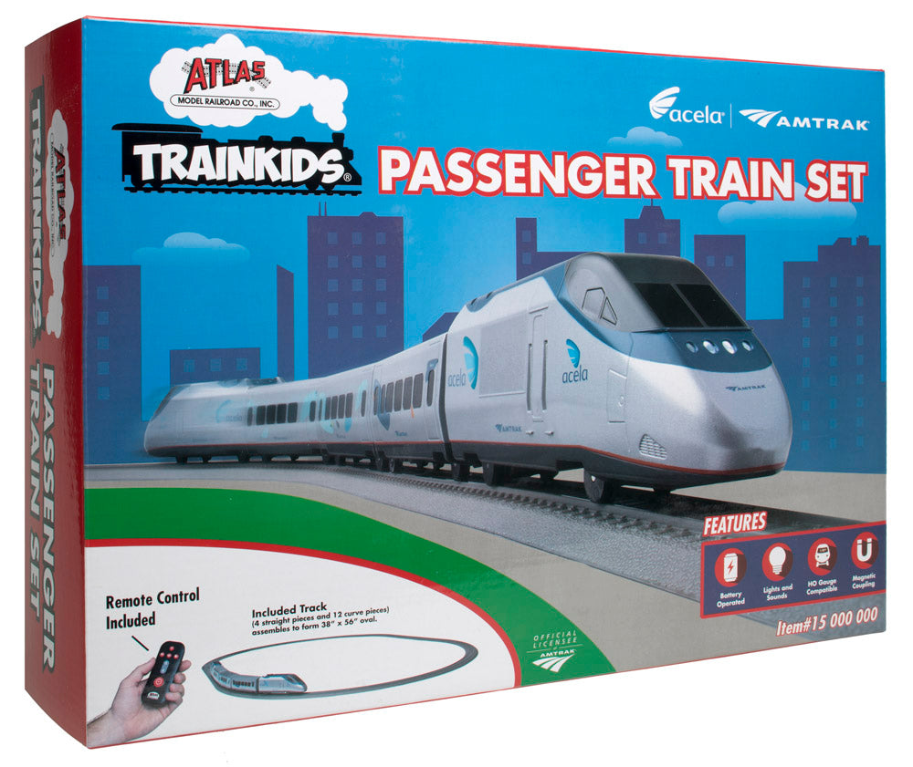 Atlas Trainkids Passenger Train Set.